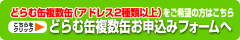 どらむ缶複数缶（アドレス２種類以上）をご希望の方はこちら